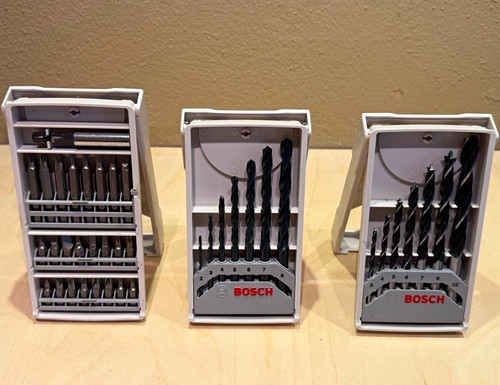 Bosch dreier set neu metal - set,