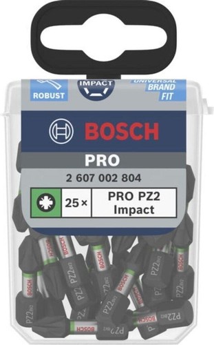 Bosch pro impact bit pz2 - bit,