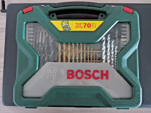 Bosch 70tlg titanium - bosch, titanium-bohrer